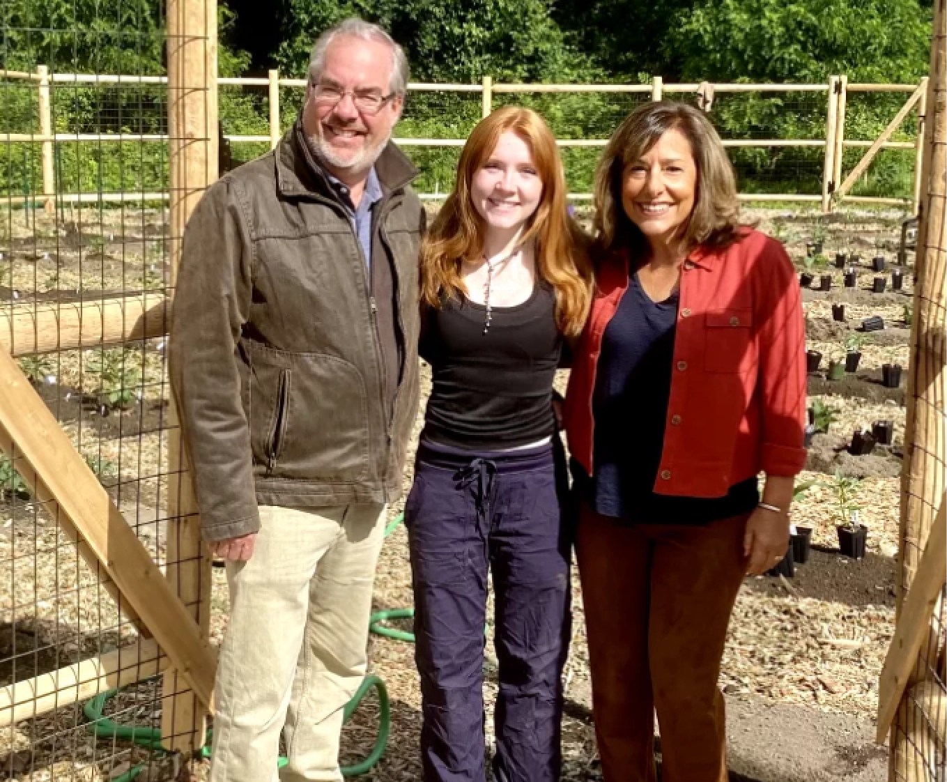 Catherine McGonagle, STEMS Co-Founder & President, with Wendy Nowokunski and Jim Coughlin at Northbridge Companies
